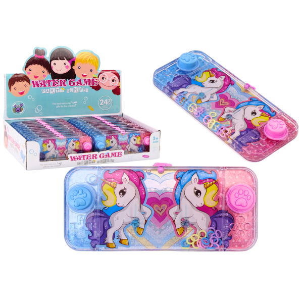 Gra Wodna Konsola Zręcznościowa Różowa Jednorożec Pad Kółeczka
