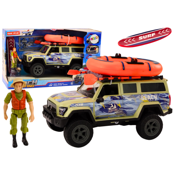 Samochód Terenowy Serfera Ponton Deska Akcesoria