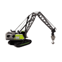 Dźwig Gąsienicowy Żuraw Metalowy Hak 1:55Czarno-Zielony