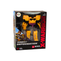 Robot-Czołg Z Bronią 2w1 Transformacja X-Warrior Żółty