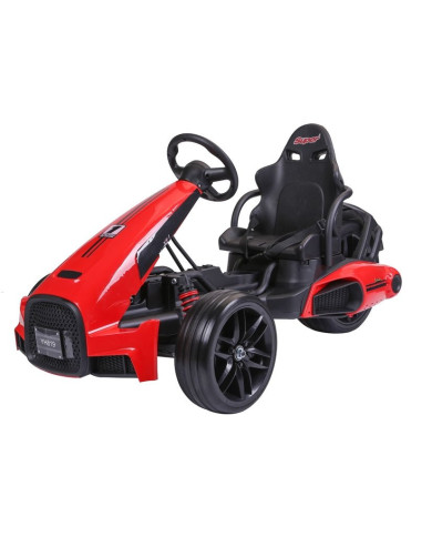 Gokart na Akumulator Dla Dzieci CH9939 Koła EVA Klakson Czerwony