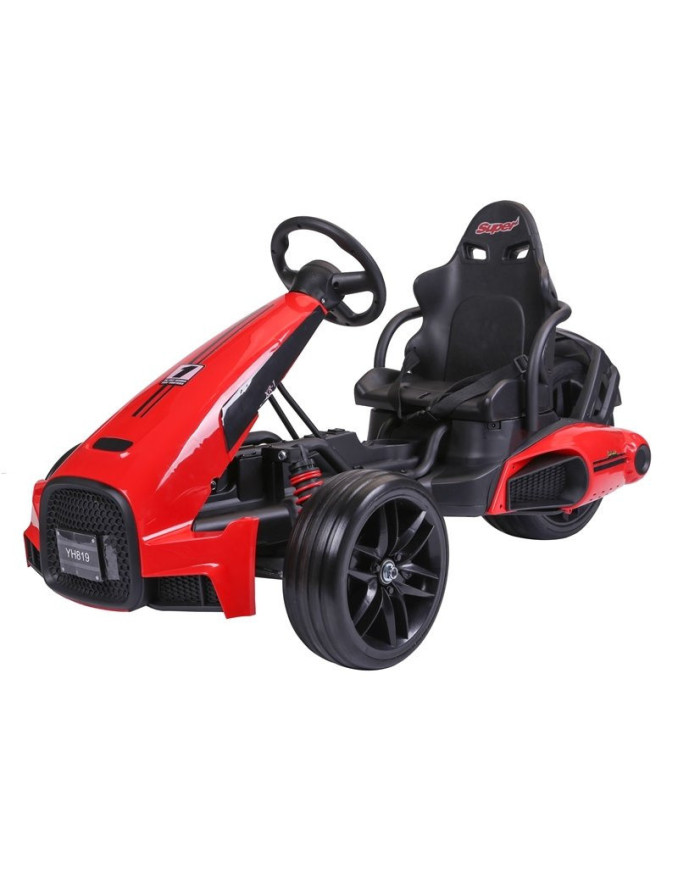 Gokart na Akumulator Dla Dzieci CH9939 Koła EVA Klakson Czerwony
