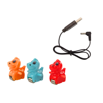 Tor Zjeżdżalnia Dla Dinozaurów Schodki Światła Dźwięki