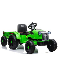 Traktor na Akumulator z Przyczepą CH9959 Zielony