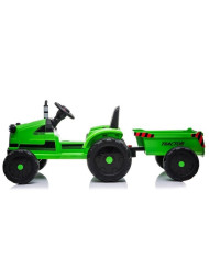 Traktor na Akumulator z Przyczepą CH9959 Zielony