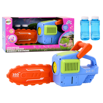 Maszynka Do Baniek Mydlanych Piła Łańcuchowa Niebieska