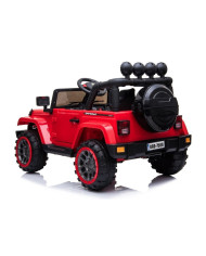 Auto Na Akumulator Jeep BRD-7588 Światła LED MP3 Pilot Czerwony 4x4