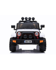 Auto Na Akumulator Jeep BRD-7588 Światła LED MP3 Pilot Biały 4x4