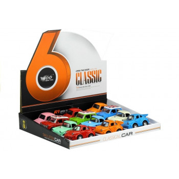 Autko Klasyczne Metalowe z Dźwiękiem Różne Modele