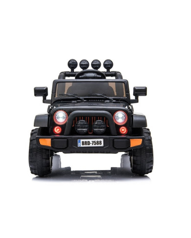 Auto Na Akumulator Jeep BRD-7588 Światła LED MP3 Pilot Czarny 4x4