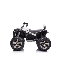 Quad Na Akumulator Z Oparciem QLS-3288 ŚwIatła LED MP3 Biały