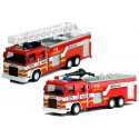Samochodzik Wóz Strażacki z Drabiną 2 Rodzaje 1:32