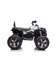 Quad Na Akumulator Z Oparciem QLS-3288 ŚwIatła LED MP3 Biały