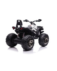 Quad Na Akumulator Z Oparciem QLS-3288 ŚwIatła LED MP3 Biały