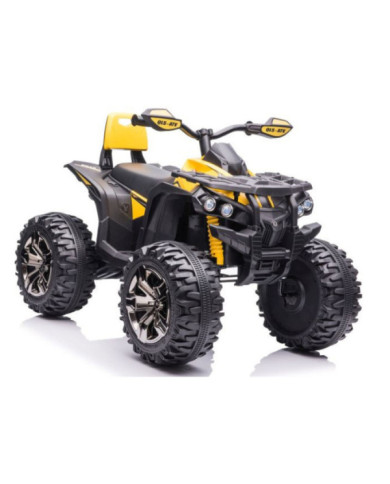 Quad Na Akumulator Z Oparciem QLS-3288 ŚwIatła LED MP3 Żółty