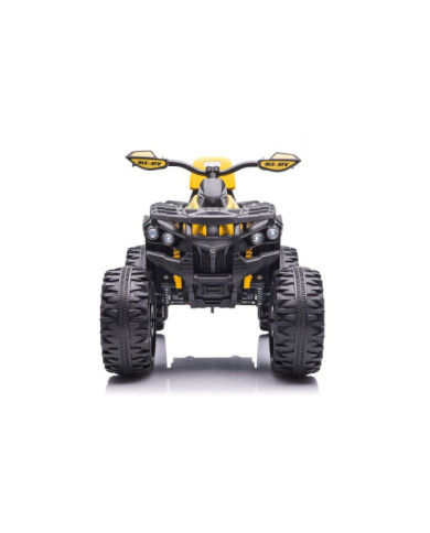 Quad Na Akumulator Z Oparciem QLS-3288 ŚwIatła LED MP3 Żółty