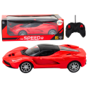 Samochód Sportowy Zdalnie Sterowany Auto RC 1:16 Czerwone