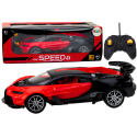 Zdalnie Sterowane Sportowe Auto Czerwone 1:16 RC Samochód