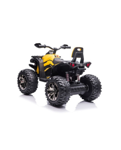 Quad Na Akumulator Z Oparciem QLS-3288 ŚwIatła LED MP3 Żółty