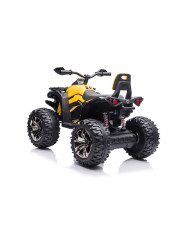 Quad Na Akumulator Z Oparciem QLS-3288 ŚwIatła LED MP3 Żółty