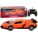 Zdalnie Sterowany Samochód Sportowy Pomarańczowe Auto RC 1:16