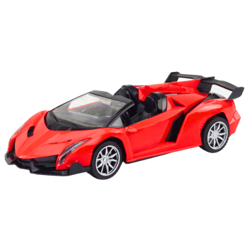Samochód Sportowy Zdalnie Sterowany Auto RC 1:18 Czerwony