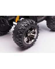 Quad Na Akumulator Z Oparciem QLS-3288 ŚwIatła LED MP3 Żółty