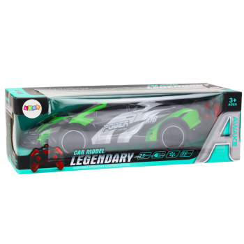 Auto Sportowe Zdalnie Sterowane RC 1:10 25km/h Światła Zielony