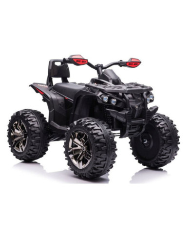 Quad Na Akumulator Z Oparciem QLS-3288 ŚwIatła LED MP3 Czarny