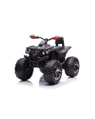 Quad Na Akumulator Z Oparciem QLS-3288 ŚwIatła LED MP3 Czarny