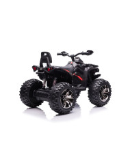 Quad Na Akumulator Z Oparciem QLS-3288 ŚwIatła LED MP3 Czarny