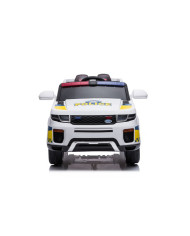 Auto Na Akumulator BBH-021 Światła LED Muzyka Pilot Policyjne Białe