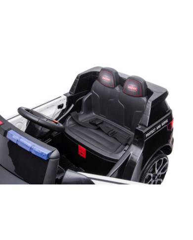 Auto Na Akumulator BBH-021 Światła LED Muzyka Pilot Policyjne Białe