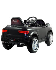 Auto Pojazd Na Akumulator HL1538 Pilot Światła LED MP3 Czarne