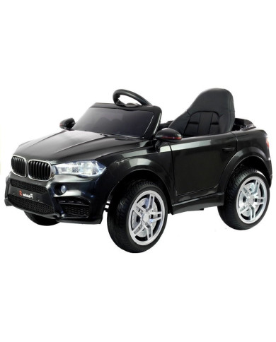 Auto Pojazd Na Akumulator HL1538 Pilot Światła LED MP3 Czarne