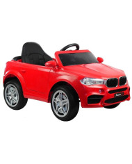 Auto Pojazd Na Akumulator HL1538 Pilot Światła LED MP3 Czerwone