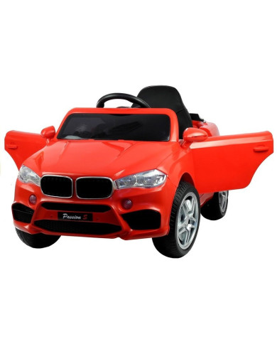 Auto Pojazd Na Akumulator HL1538 Pilot Światła LED MP3 Czerwone
