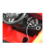 Auto Pojazd Na Akumulator HL1538 Pilot Światła LED MP3 Czerwone