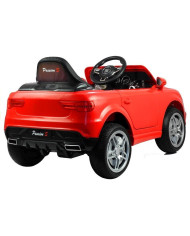 Auto Pojazd Na Akumulator HL1538 Pilot Światła LED MP3 Czerwone
