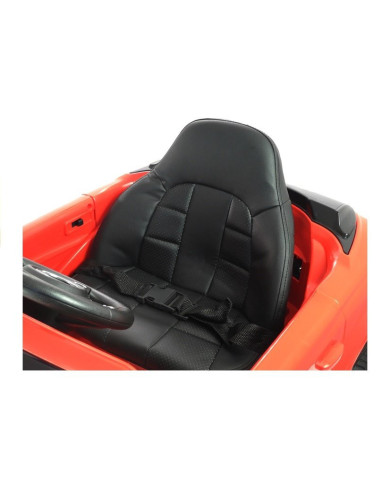 Auto Pojazd Na Akumulator HL1538 Pilot Światła LED MP3 Czerwone