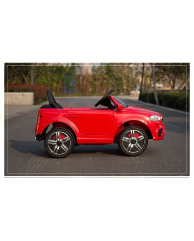 Auto Pojazd Na Akumulator HL1538 Pilot Światła LED MP3 Czerwone