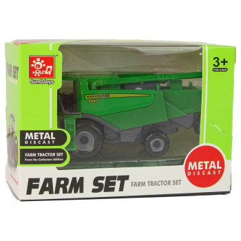 Pojazd Rolniczy Kombajn Zielony Mały