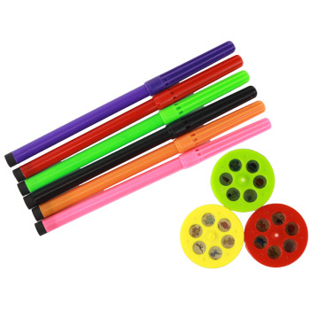 Projektor Dinozaur + Pisaki 18 Obrazków Malowanie