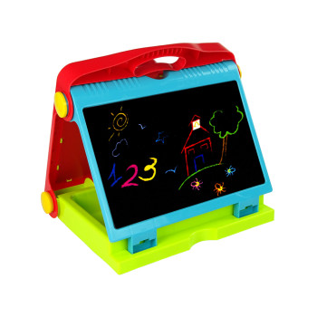 Tablica Składana w Walizkę Dwustronna 2w1 Na Kredę