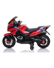 Motor na Akumulator Ścigacz Dla Dzieci XMX609 MP3 Światła LED Czerwony