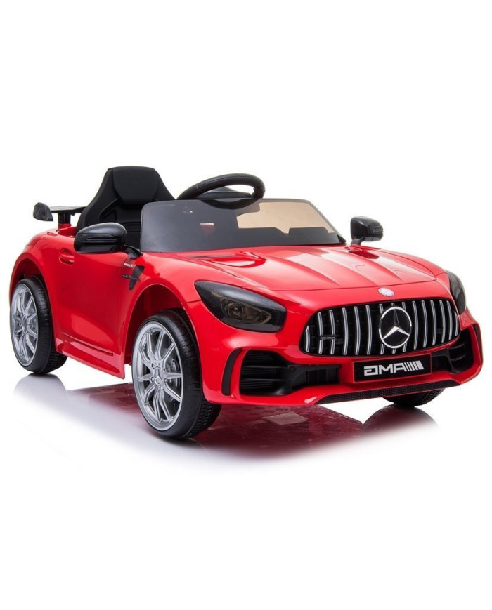 Auto na Akumulator Mercedes GTR Dla Dzieci Światła LED MP3 Czerwony