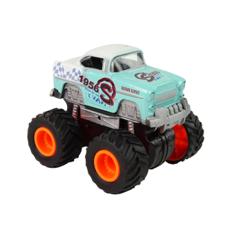 Auto 4x4 Klasyczny Model Na Dużych Kołach 4 Kolory