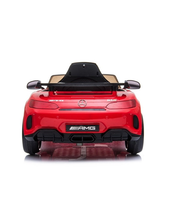 Auto na Akumulator Mercedes GTR Dla Dzieci Światła LED MP3 Czerwony