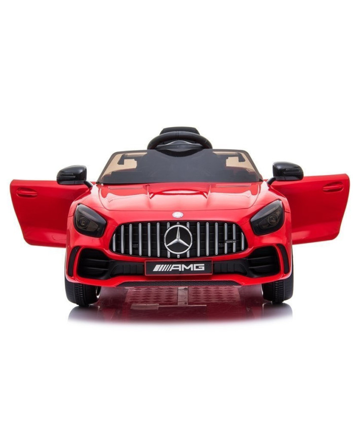 Auto na Akumulator Mercedes GTR Dla Dzieci Światła LED MP3 Czerwony