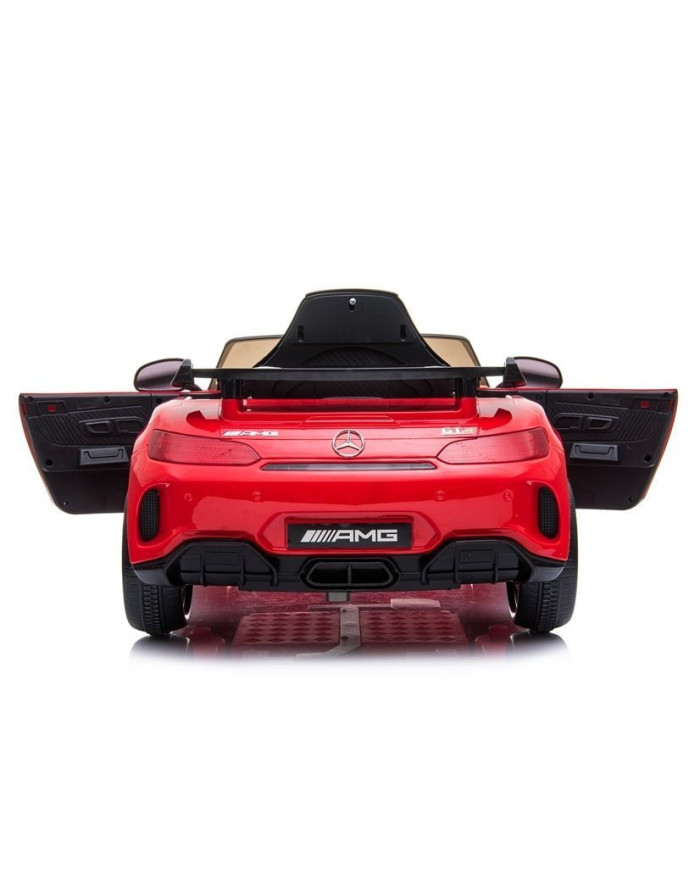 Auto na Akumulator Mercedes GTR Dla Dzieci Światła LED MP3 Czerwony
